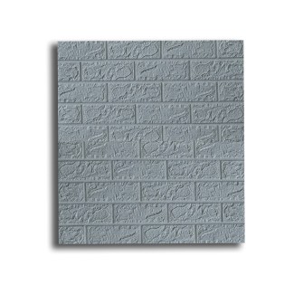 Tapet 3D autoadeziv, Naimeed D3314 Gri, model Caramida, 70 x 77 cm Tapet 3D autoadeziv, Naimeed D3314 Gri, model Caramida, 70 x 77 cm