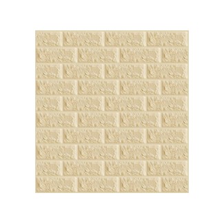 Tapet 3D autoadeziv, Naimeed D3400 Crem, model Caramida, 70 x 77 cm Tapet 3D autoadeziv, Naimeed D3400 Crem, model Caramida, 70 x 77 cm