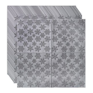 Set 10 x Tapet 3D Autoadeziv, design modern, rezistent la umezeala, usor de curatat, 70x70cm, Naimeed D4717, Argintiu Set 10 x Tapet 3D Autoadeziv, design modern, rezistent la umezeala, usor de curatat, 70x70cm, Naimeed D4717, Argintiu