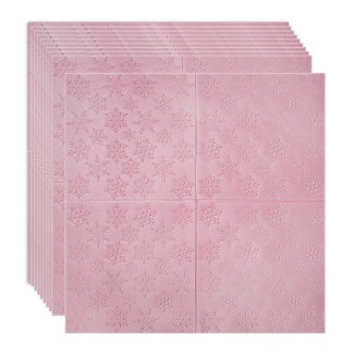 Set 10 x Tapet 3D Autoadeziv, design modern, rezistent la umezeala, usor de curatat, 70x70cm, Naimeed D4718, Roz Set 10 x Tapet 3D Autoadeziv, design modern, rezistent la umezeala, usor de curatat, 70x70cm, Naimeed D4718, Roz