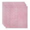 Set 10 x Tapet 3D Autoadeziv, design modern, rezistent la umezeala, usor de curatat, 70x70cm, Naimeed D4718, Roz