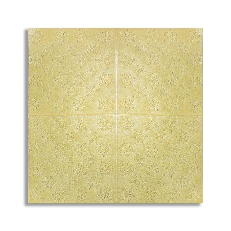 Tapet 3D Autoadeziv, design modern, rezistent la umezeala, usor de curatat, 70x70cm, Naimeed D4719, Galben Tapet 3D Autoadeziv, design modern, rezistent la umezeala, usor de curatat, 70x70cm, Naimeed D4719, Galben