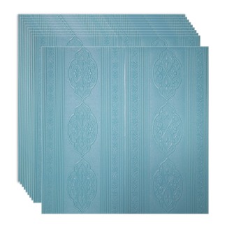 Set 10 x Tapet 3D Autoadeziv, design modern, rezistent la umezeala, usor de curatat, 70x70cm, Naimeed D4732, Albastru Set 10 x Tapet 3D Autoadeziv, design modern, rezistent la umezeala, usor de curatat, 70x70cm, Naimeed D4732, Albastru