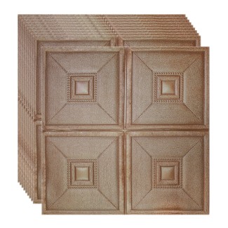 Set 10 x Tapet 3D Autoadeziv, design modern, rezistent la umezeala, usor de curatat, 70x70cm, Naimeed D4738, Bronz Set 10 x Tapet 3D Autoadeziv, design modern, rezistent la umezeala, usor de curatat, 70x70cm, Naimeed D4738, Bronz