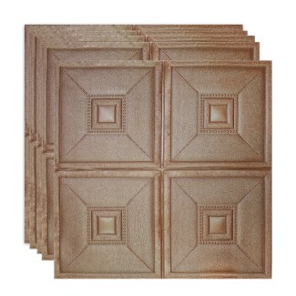 Set 5 x Tapet 3D Autoadeziv, design modern, rezistent la umezeala, usor de curatat, 70x70cm, Naimeed D4738, Bronz Set 5 x Tapet 3D Autoadeziv, design modern, rezistent la umezeala, usor de curatat, 70x70cm, Naimeed D4738, Bronz