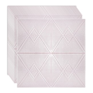Set 10 x Tapet 3D Autoadeziv, design modern, rezistent la umezeala, usor de curatat, 70x70cm, Naimeed D4743, Roz Set 10 x Tapet 3D Autoadeziv, design modern, rezistent la umezeala, usor de curatat, 70x70cm, Naimeed D4743, Roz
