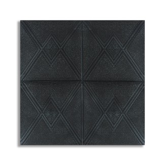 Tapet 3D Autoadeziv, design modern, rezistent la umezeala, usor de curatat, 70x70cm, Naimeed D4745, Negru Tapet 3D Autoadeziv, design modern, rezistent la umezeala, usor de curatat, 70x70cm, Naimeed D4745, Negru