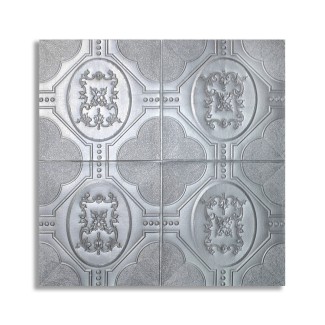 Tapet 3D Autoadeziv, design modern, rezistent la umezeala, usor de curatat, 70x70cm, Naimeed D4747, Argintiu Tapet 3D Autoadeziv, design modern, rezistent la umezeala, usor de curatat, 70x70cm, Naimeed D4747, Argintiu