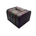 Cutie depozitare tip cufar, Naimeed D16930, 30x28x20 cm, Lemn, Visiniu Cutie depozitare tip cufar, Naimeed D16930, 30x28x20 cm, Lemn, Visiniu