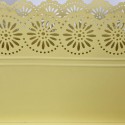 Vas decor din metal, bleu, D2602 Vas decor din metal, bleu, D2602