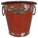 Vas decor din metal Naimeed D2612, 175x155x175mm, Ruginiu Vas decor din metal Naimeed D2612, 175x155x175mm, Ruginiu