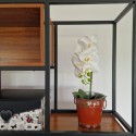 Vas decor din metal Naimeed D2612, 175x155x175mm, Ruginiu Vas decor din metal Naimeed D2612, 175x155x175mm, Ruginiu