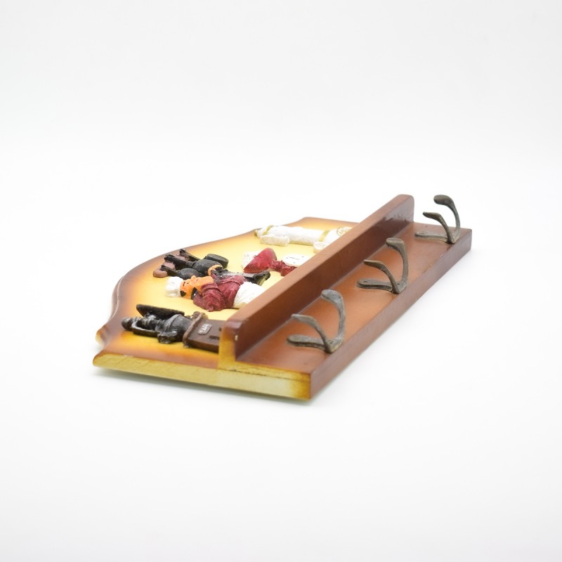 Cuier decorativ D63, 24x16,5 cm, m2