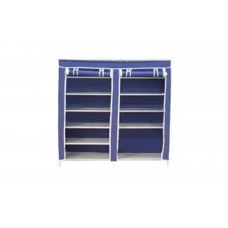 Pantofar Textil, Dublu, 6 Nivele, D2+, D3223 Albastru