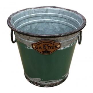 Vas decor din metal D2612, 18x12x16 cm Vas decor din metal D2612, 18x12x16 cm