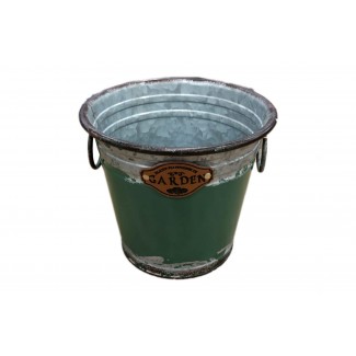 Vas decor din metal D2612, 18x12x16 cm