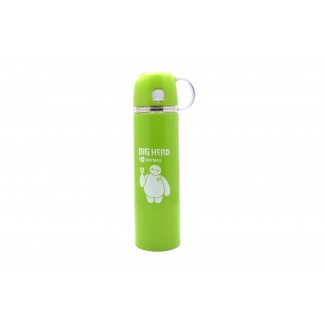 Termos vacuum cu canita pentru copii, bauturi reci sau calde, Angel baby, 350ml, verde Termos vacuum cu canita pentru copii, bauturi reci sau calde, Angel baby, 350ml, verde