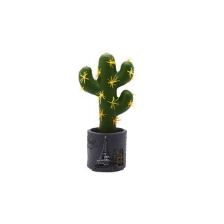 Cactus artificial, Naimeed D2835, culoare verde, 22x8 cm Cactus artificial, Naimeed D2835, culoare verde, 22x8 cm
