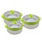 Set 3+1 Caserole termoizolante D3148, Culoare Verde