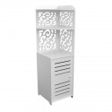Dulap cu 2 etajere, Naimeed D29, culoare Alb, 100 x 29 x 30 cm
