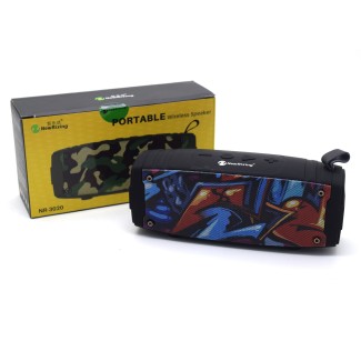 Boxa portabila NewRixing NR-3020, 1200mAh, Graffiti Style, D1271