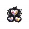 Rama foto Love, 3 poze, Love, Naimeed D1617, Negru
