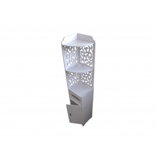 Dulap cu 3 rafturi, Compartiment hartie si usa, D157, 21*119,5*22 cm Dulap cu 3 rafturi, Compartiment hartie si usa, D157, 21*119,5*22 cm