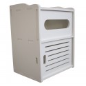 Dulapior cu raft si compartiment hartie, D128, 23*30*18 cm