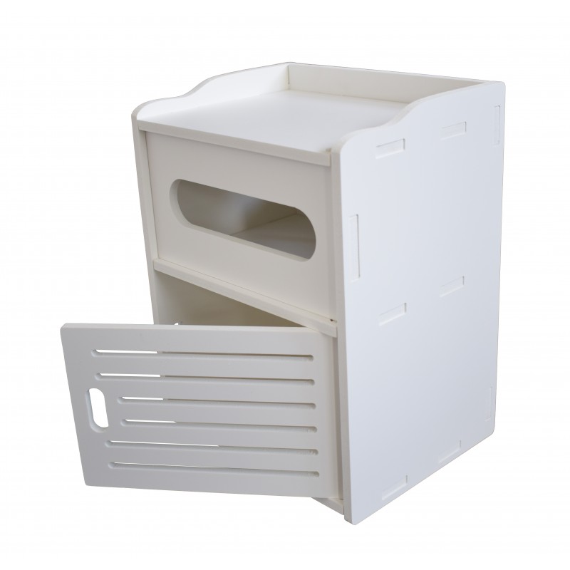 Dulapior cu raft si compartiment hartie, D128, 23*30*18 cm