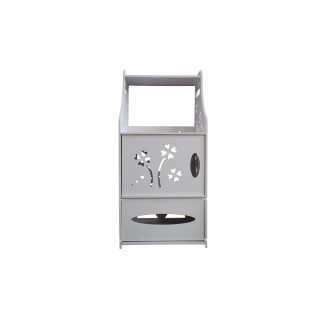 Dulapior cu rafturi si compartiment hartie, D163, 23*49,5*19,5 cm Dulapior cu rafturi si compartiment hartie, D163, 23*49,5*19,5 cm