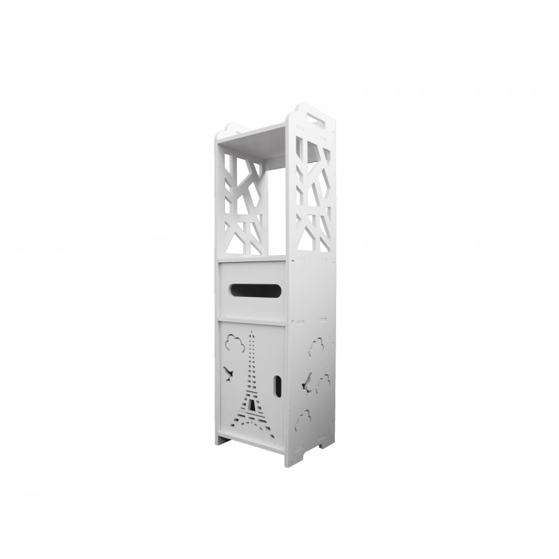 Dulapior cu 2 rafturi, compartiment servetele D164, 22*79,5*19,5 cm
