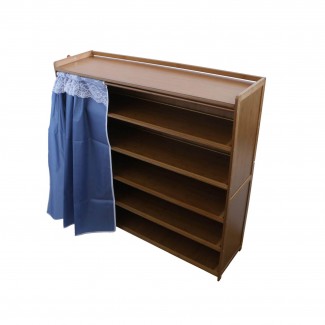 Pantofar din bambus, 6 rafturi, 102*101*28 cm, D188 Pantofar din bambus, 6 rafturi, 102*101*28 cm, D188