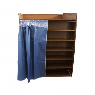 Pantofar din bambus, 7 rafturi, 68*126.5*28 cm, D195 Pantofar din bambus, 7 rafturi, 68*126.5*28 cm, D195