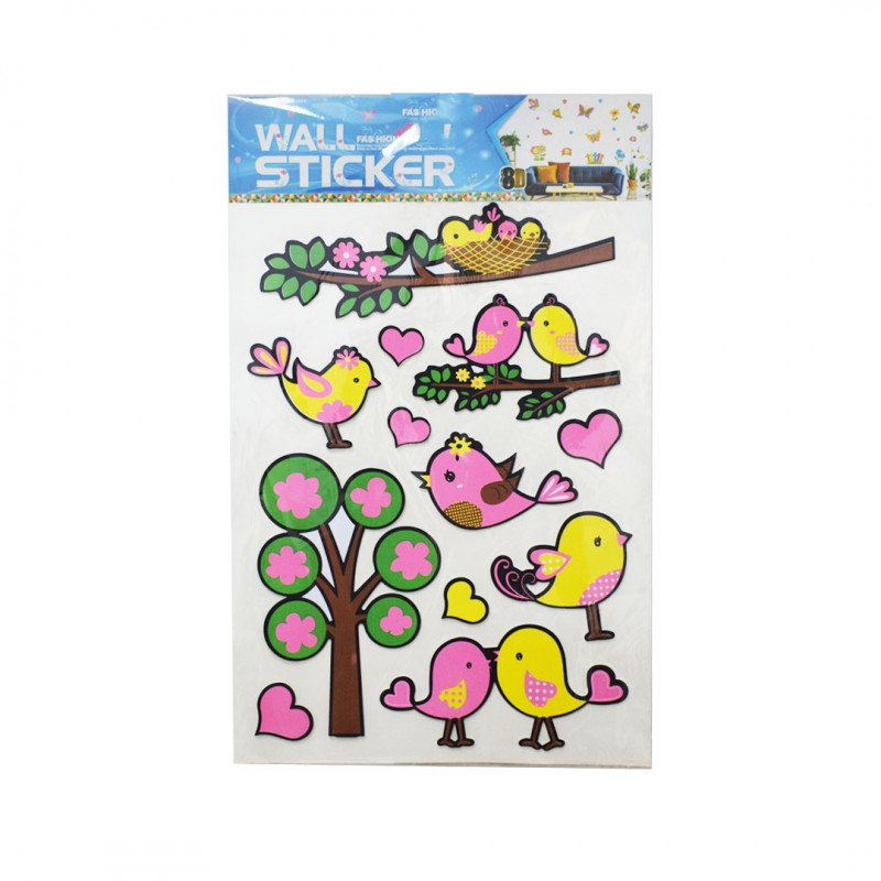Sticker decorativ autocolant, D401-005, 80 x 49 cm