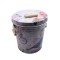 Galetusa decor cu capac din metal si manere din lemn, Naimeed D2644 FPWL, Multicolor, 23 x 17 cms