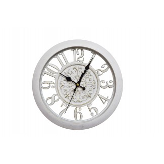 Ceas de perete 28 cm cu mecanism silentios, D3325 ALB