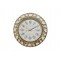 Ceas de perete 45 cm cu mecanism silentios, D3330 GOLD
