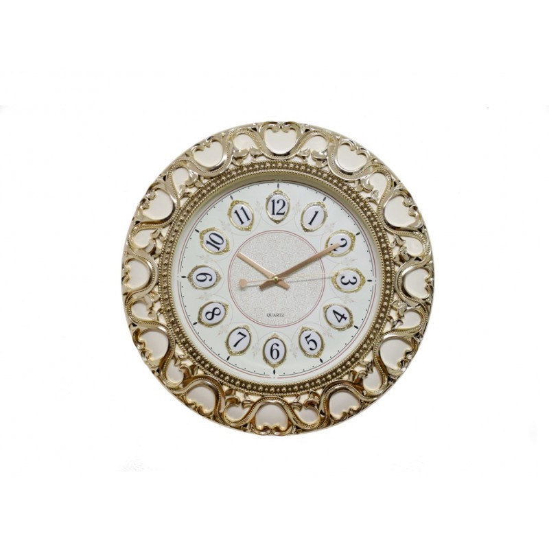 Ceas de perete 45 cm cu mecanism silentios, D3330 GOLD Ceas de perete 45 cm cu mecanism silentios, D3330 GOLD