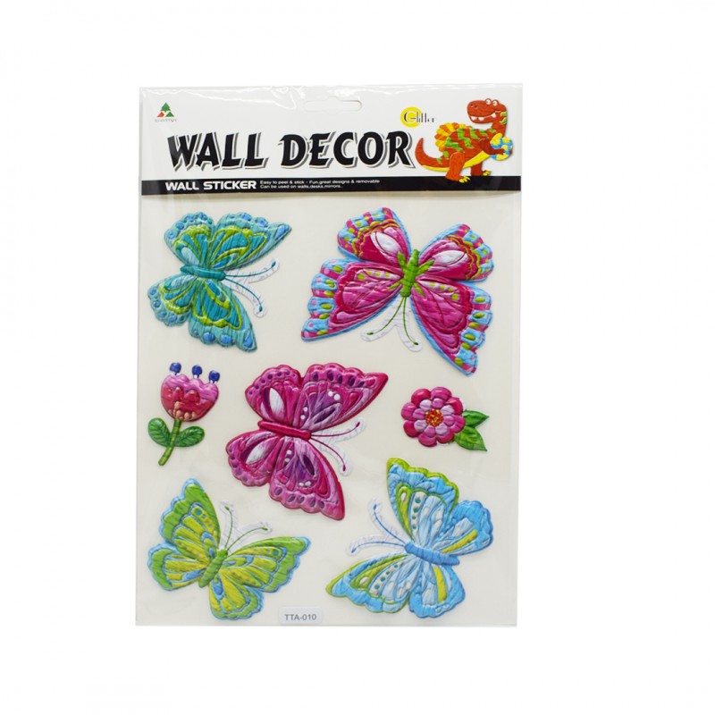 Sticker decorativ autocolant, D2950-010, 19 x 30 cm