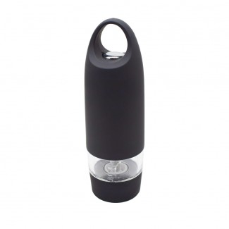 Rasnita electrica pentru sare si piper, Naimeed D2326, culoare Negru, 17.5 x 6 cm Rasnita electrica pentru sare si piper, Naimeed D2326, culoare Negru, 17.5 x 6 cm