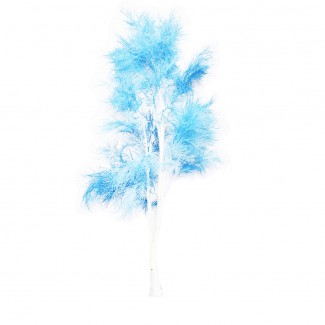 Copac artificial Phoenix fara ghiveci, Naimeed D3045, culoare Albastru, 200 cm