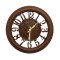 Ceas de perete 40.6 x 4.5 cm, mecanism silentios, D3342 culoare Maro