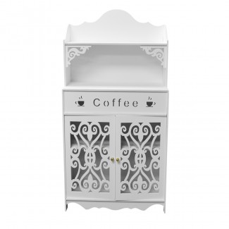 Dulap cu sertar, Naimeed D3443, culoare Alb, 120 x 60 x 30 cm Dulap cu sertar, Naimeed D3443, culoare Alb, 120 x 60 x 30 cm