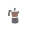 Cafetiera MOKA, 3 cafele, D3406, Maro/Negru