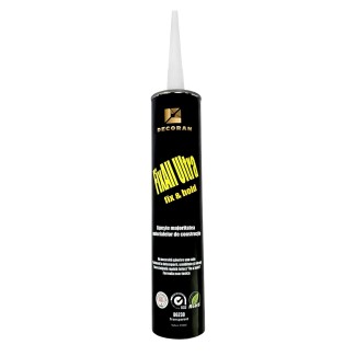 Adeziv pentru panouri decorative, WPC, riflaje, Naimeed D6230, Transparent, 310ml Adeziv pentru panouri decorative, WPC, riflaje, Naimeed D6230, Transparent, 310ml