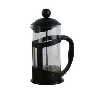 Infuzor de Cafea si Ceai French Press, Capacitate 600ml, Naimeed D6969, Sticla/Otel inoxidabil