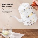 Ceainic cu infuzor si capac, design elegant, otel inoxidabil/plastic, 1500ml, 16.5x13x10cm, Naimeed D6972, Alb Ceainic cu infuzor si capac, design elegant, otel inoxidabil/plastic, 1500ml, 16.5x13x10cm, Naimeed D6972, Alb