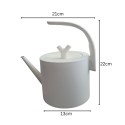 Ceainic cu infuzor si capac, design elegant, otel inoxidabil/plastic, 1500ml, 22x21x13cm, Naimeed D6977, Alb Ceainic cu infuzor si capac, design elegant, otel inoxidabil/plastic, 1500ml, 22x21x13cm, Naimeed D6977, Alb