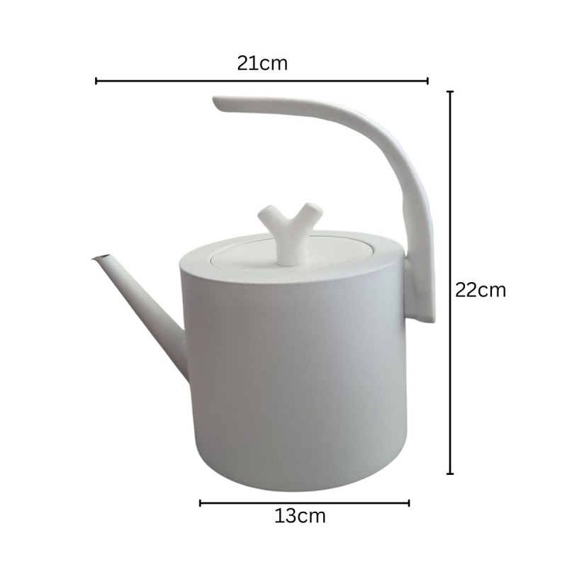 Ceainic cu infuzor si capac, design elegant, otel inoxidabil/plastic, 1500ml, 22x21x13cm, Naimeed D6977, Alb Ceainic cu infuzor si capac, design elegant, otel inoxidabil/plastic, 1500ml, 22x21x13cm, Naimeed D6977, Alb
