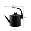 Ceainic cu capac, design elegant, otel inoxidabil/plastic, 1500ml, 22x21x13cm, Naimeed D6977, Negru Ceainic cu capac, design elegant, otel inoxidabil/plastic, 1500ml, 22x21x13cm, Naimeed D6977, Negru
